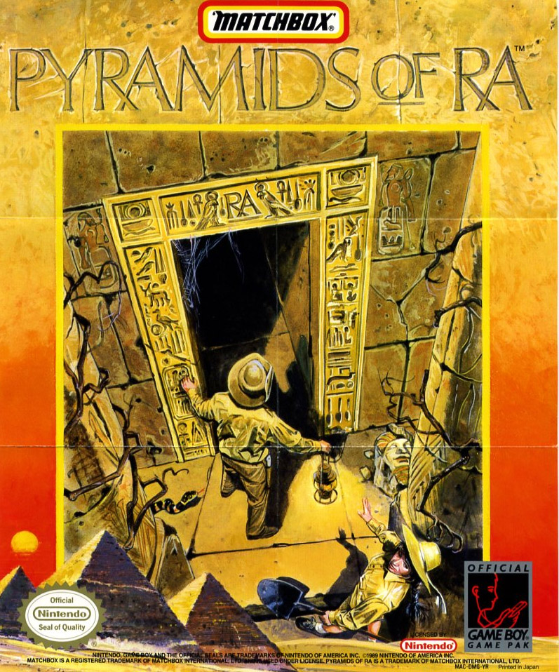 Pyramids of Ra USA Back of the box