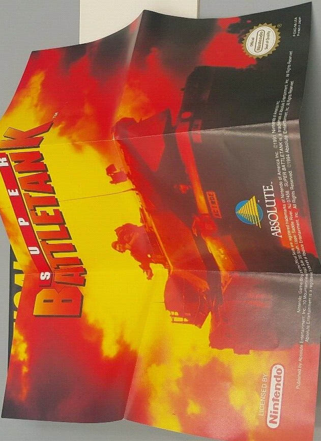 Super Battletank USA Back of the box