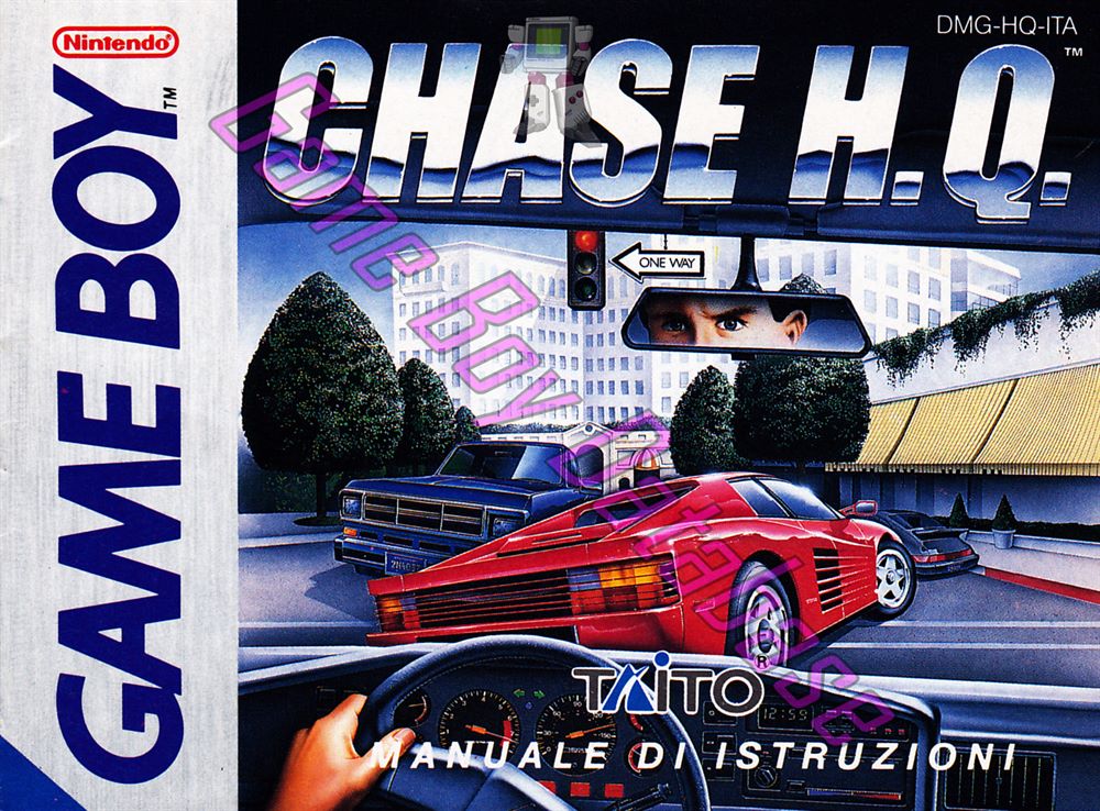 Chase H.Q. ITA Front of the booklet