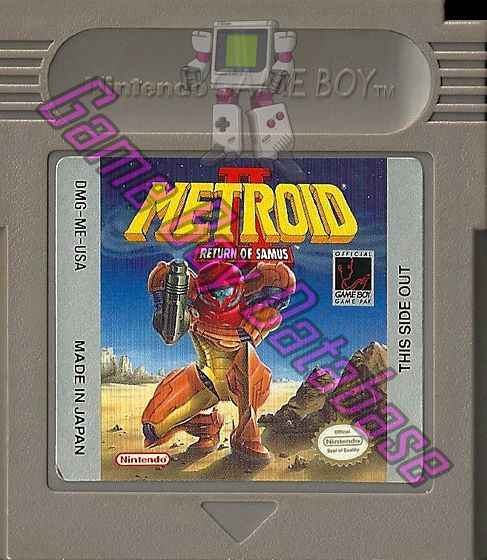 Metroid II Return of Samus BRA Cartridge