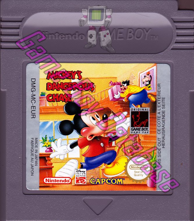 Mickey's Dangerous Chase NUKV Cartridge