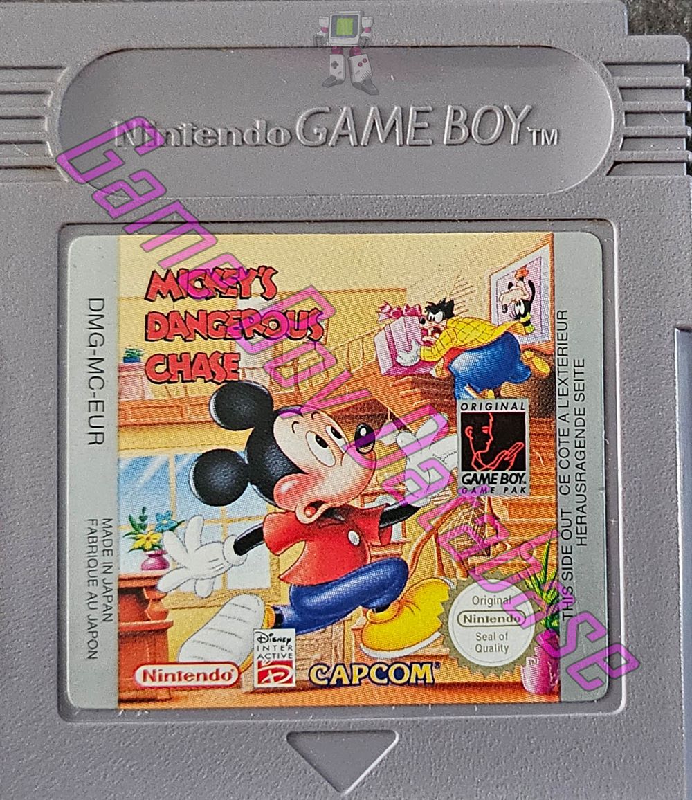 Mickey's Dangerous Chase NNOE Cartridge