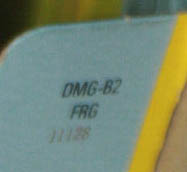 Bubble Bobble FRG Inner flap of the box