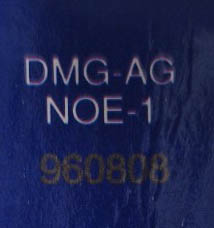 Pang NOE-1 Inner flap of the box