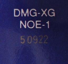 Spider-Man X-Men NOE-1 Inner flap of the box