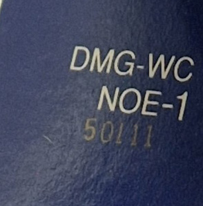 Nigel Mansell’s World Championship NOE-1 Inner flap of the box