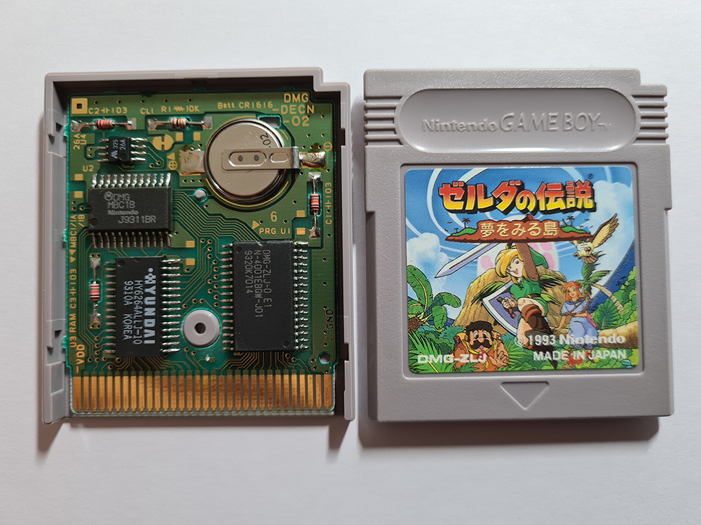 Zelda no Densetsu Yume o Miru Shima JPN PCB