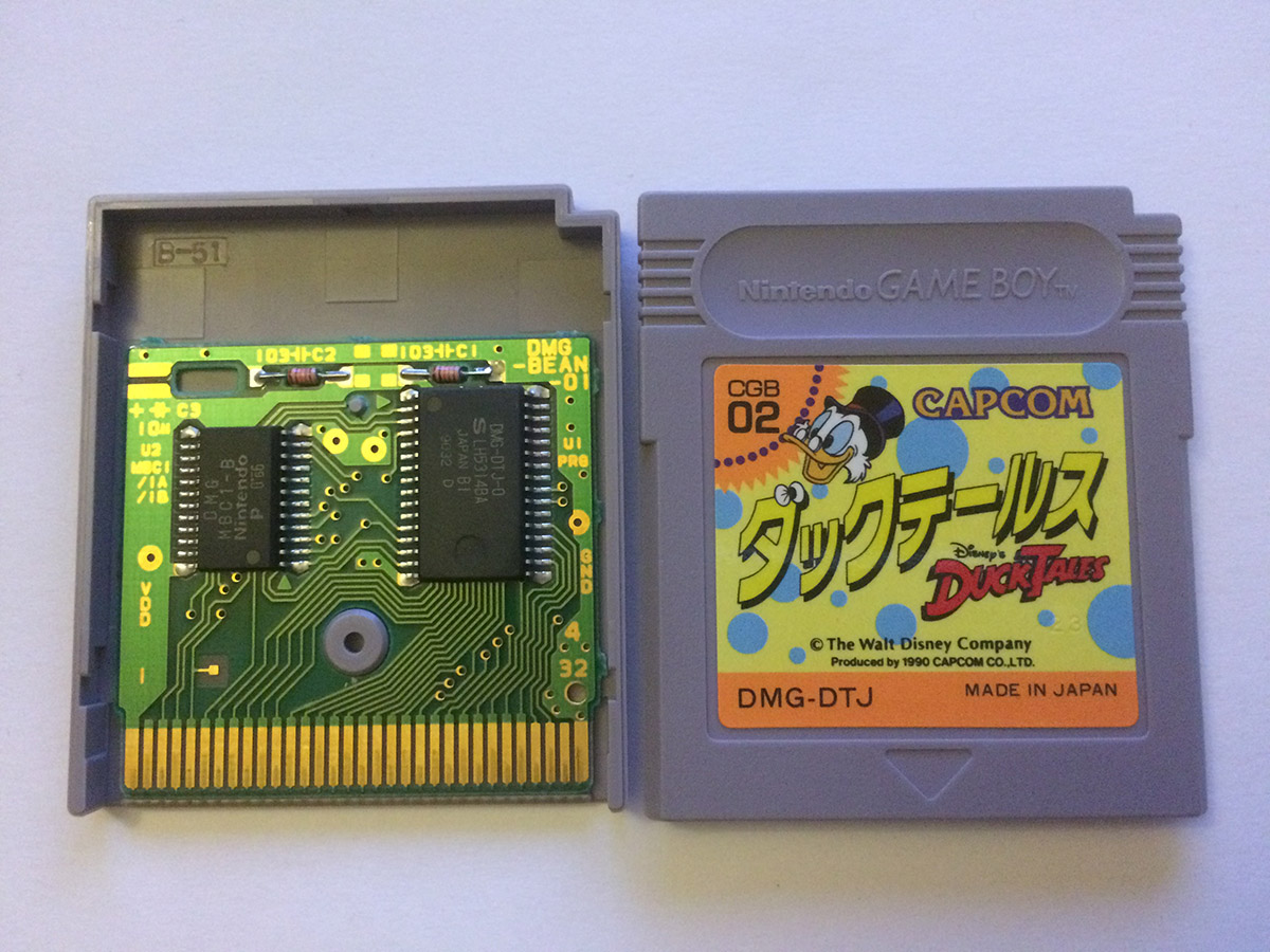 Duck Tales JPN PCB