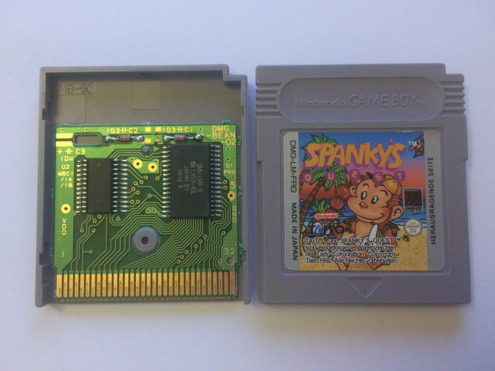 Spanky's Quest FRG PCB