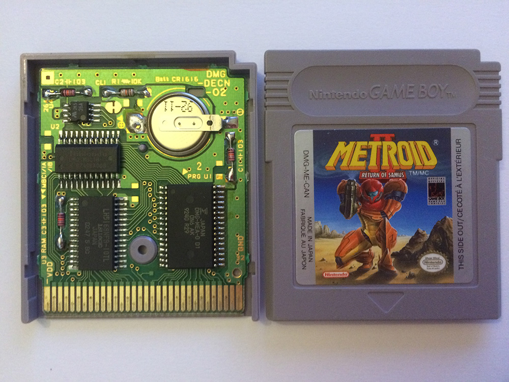 Metroid II Return of Samus CAN-2 PCB