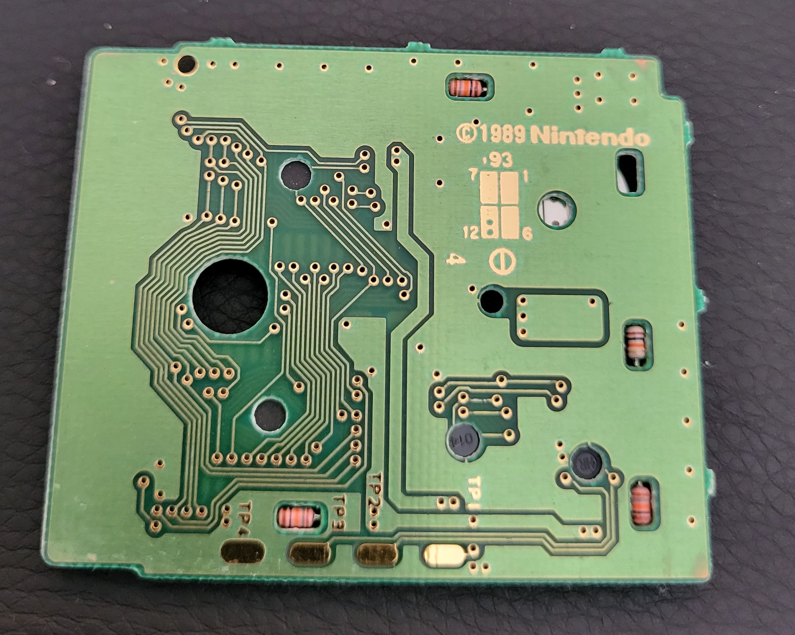 Legend of Zelda Link's Awakening (the) CAN Back of the PCB