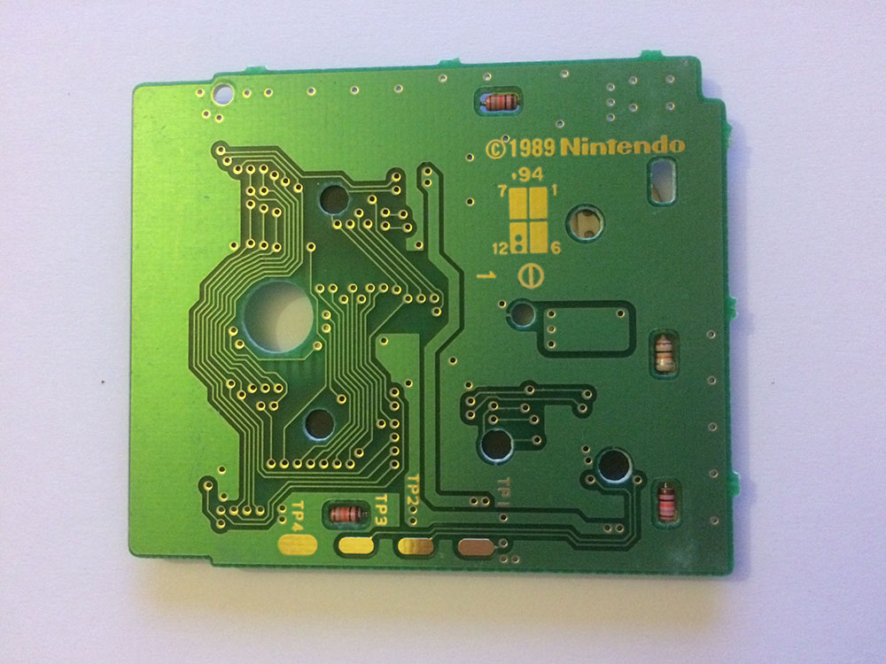 Lucle EUR Back of the PCB