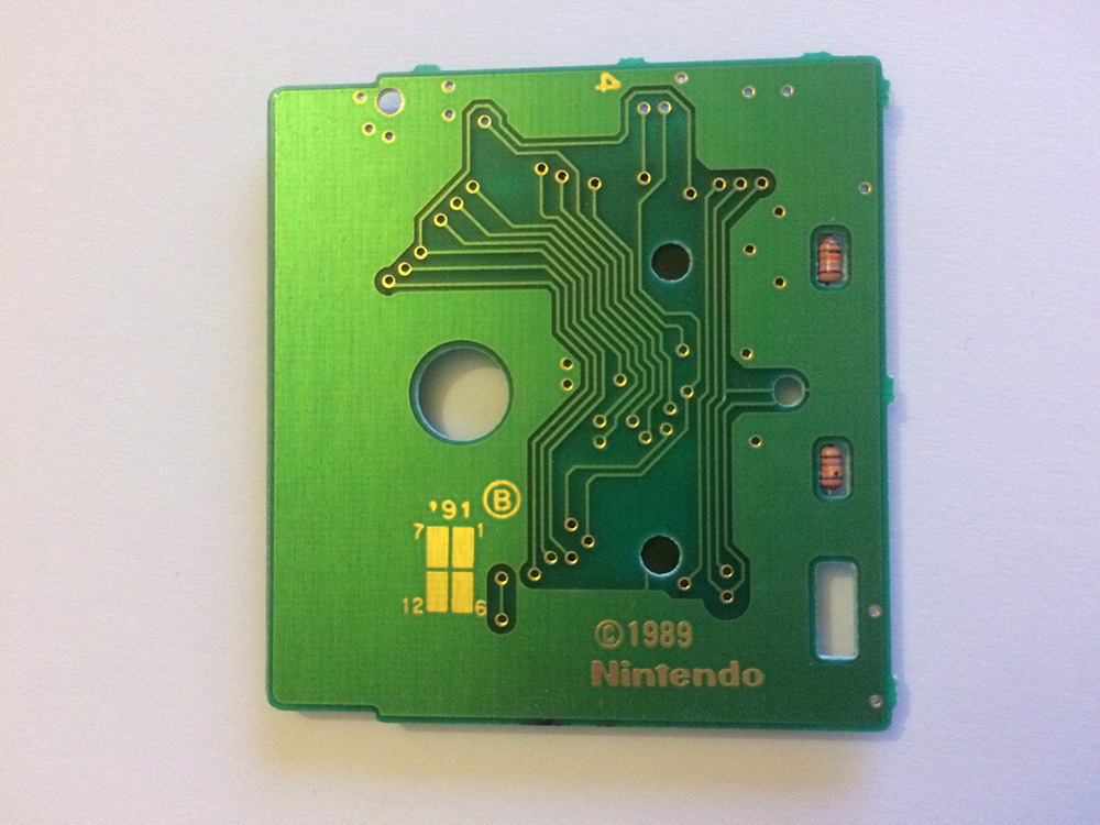 Marble Madness FRG Back of the PCB