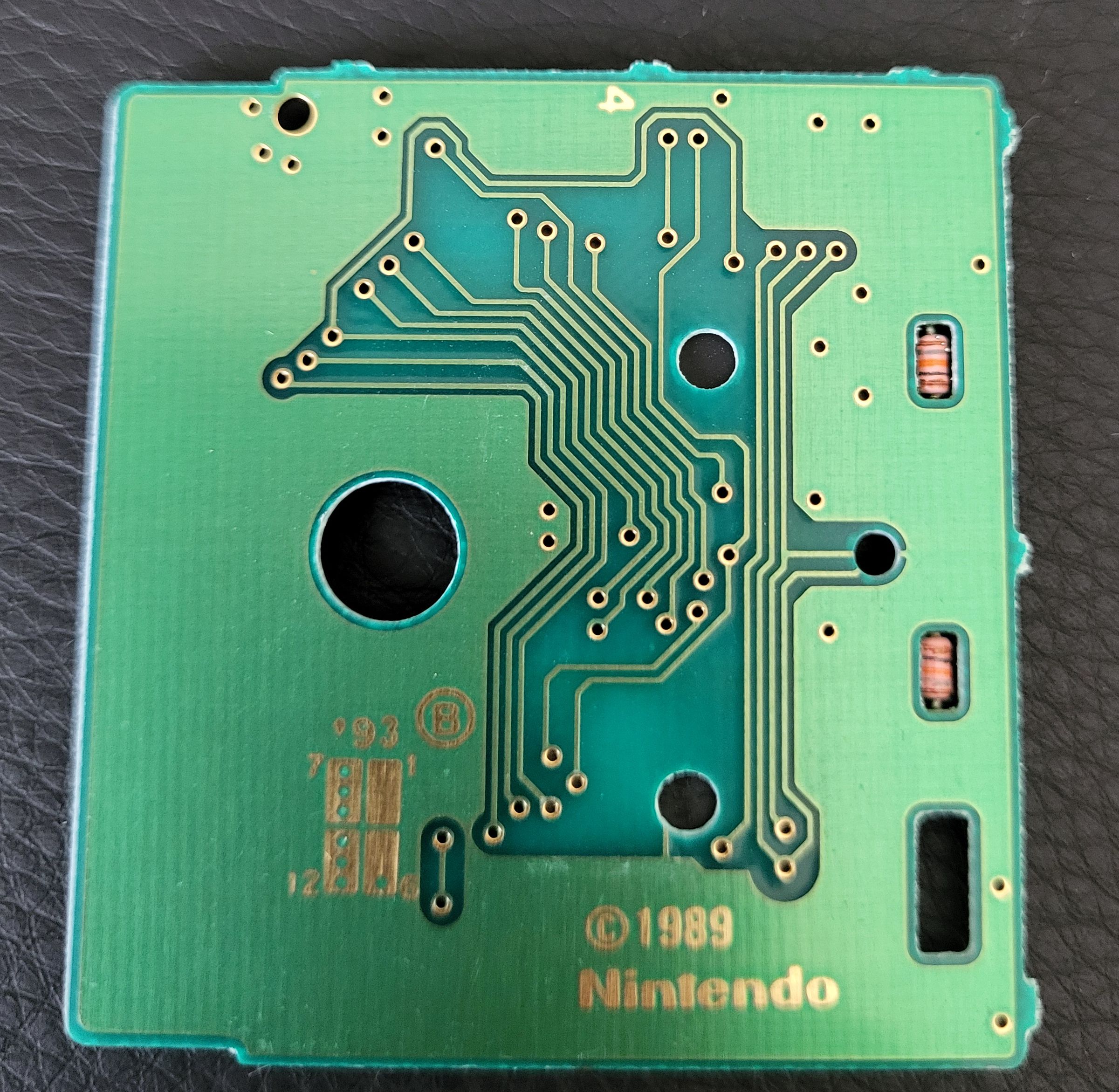 Mortal Kombat FAH-1 Back of the PCB