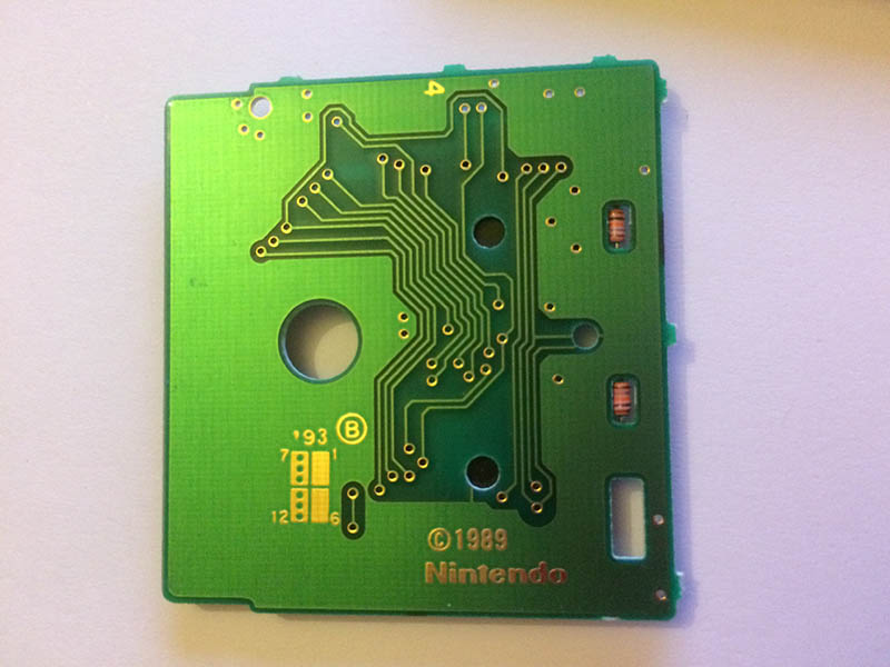 Astérix ESP Back of the PCB