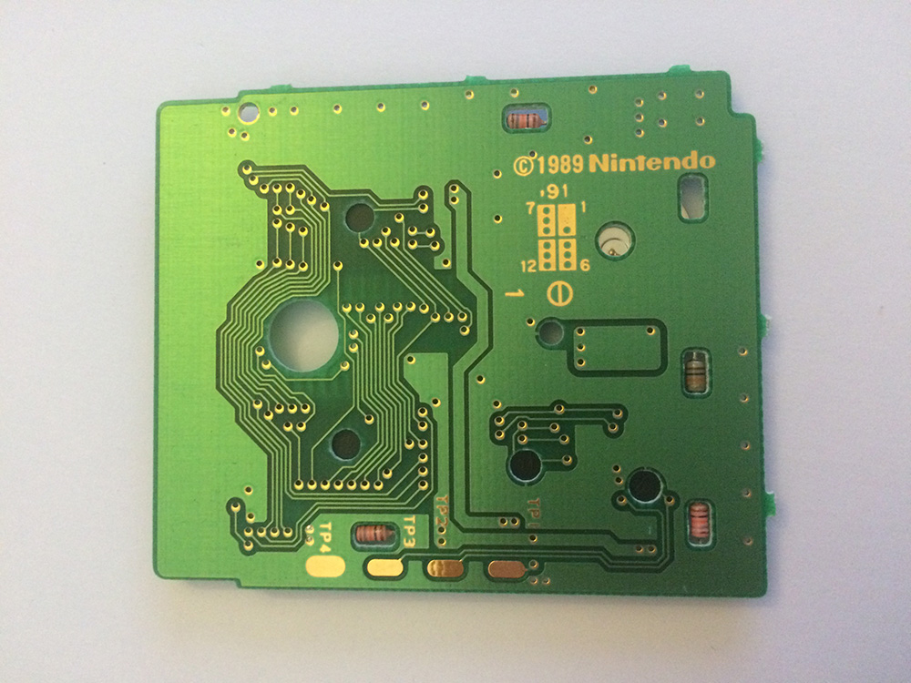 Nobunaga's Ambition USA Back of the PCB