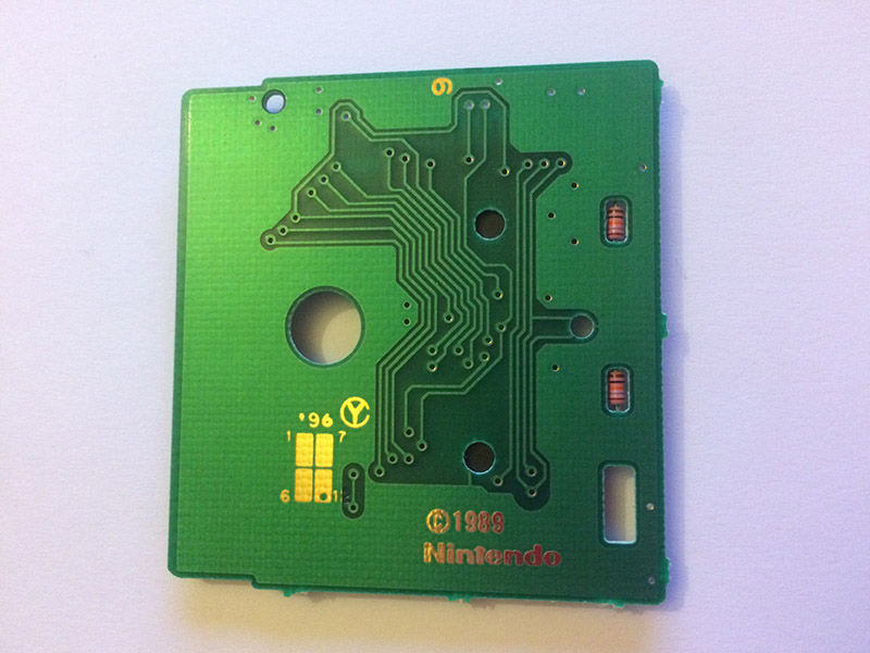 Tumble Pop UKV Back of the PCB