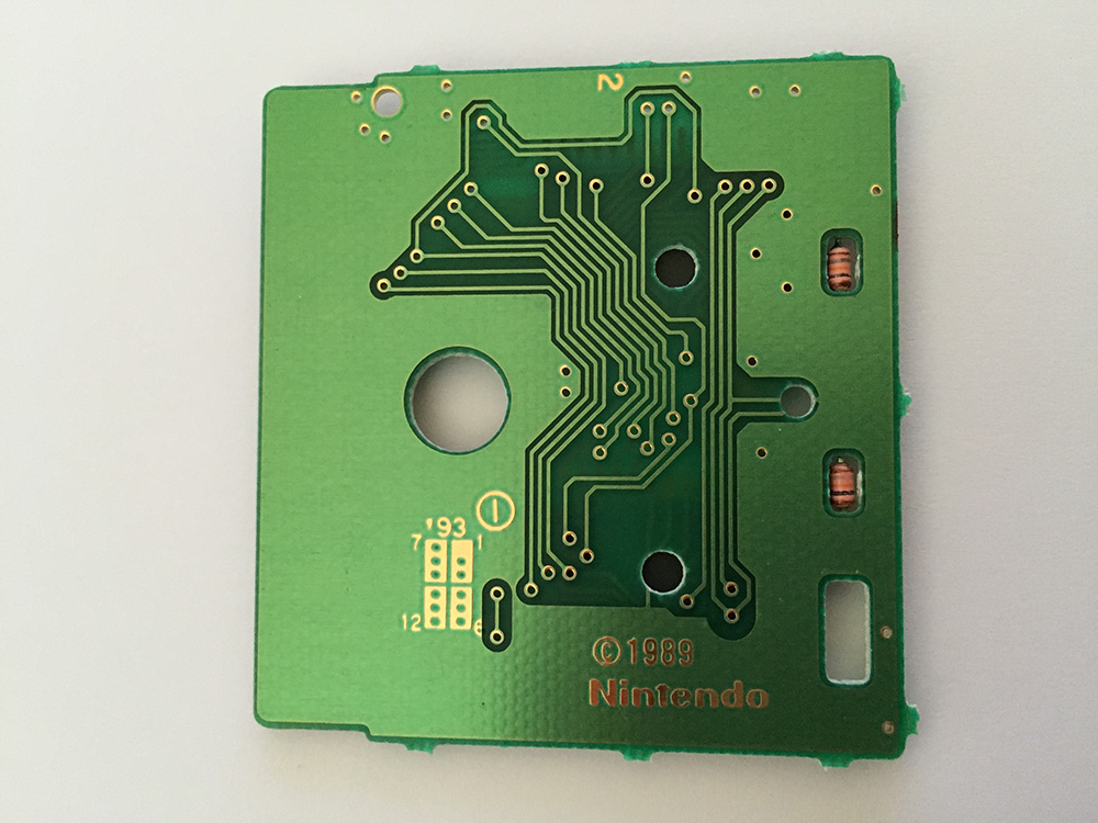 Battle of Olympus (the) UKV Back of the PCB