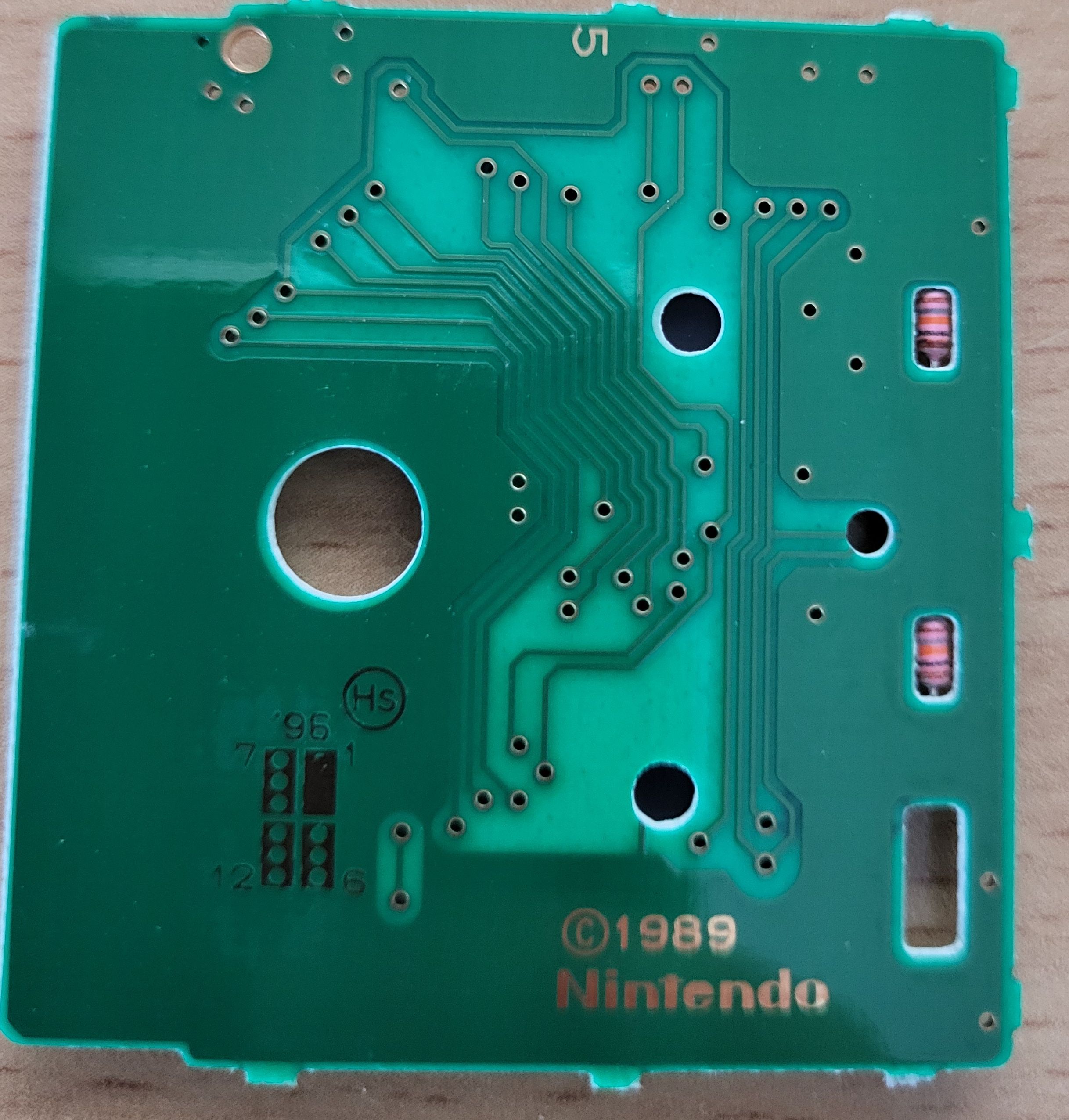 Lemmings FAH-1 Back of the PCB