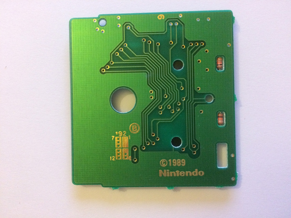 Bill & Ted's Excellent Game Boy Adventure FRG Back of the PCB