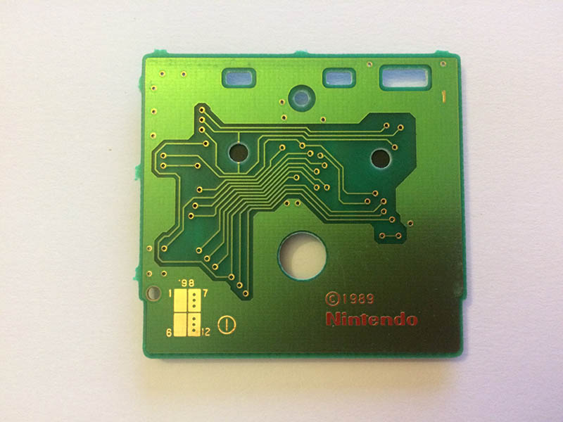 Bionic Commando FAH-1 Back of the PCB