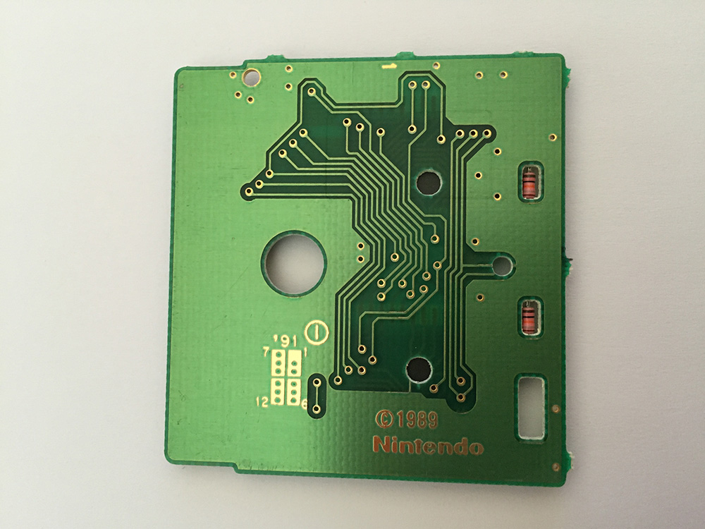 Maru's Mission USA Back of the PCB