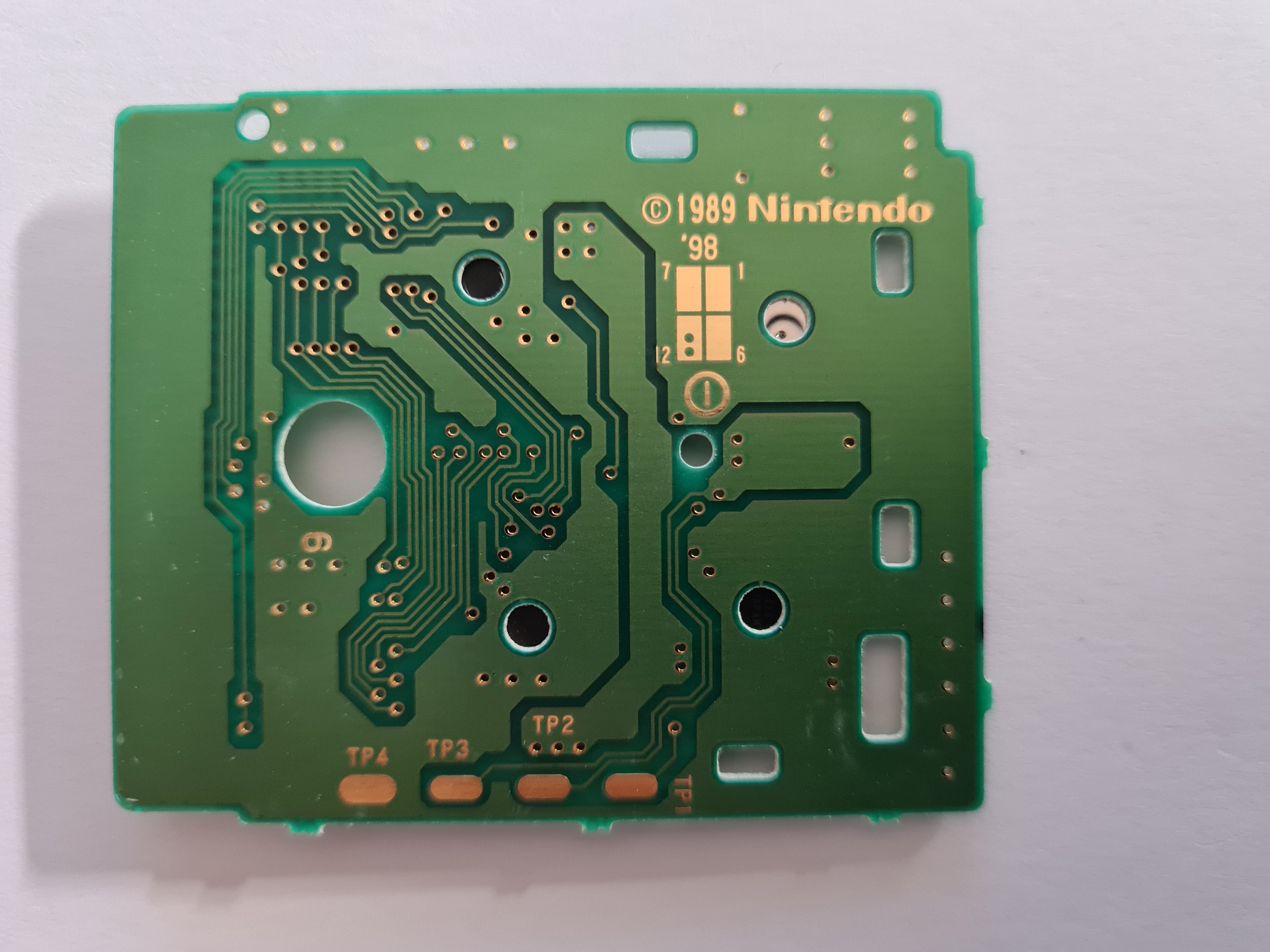 Doraemon no Gameboy de Asobôyo Deluxe 10 JPN Back of the PCB