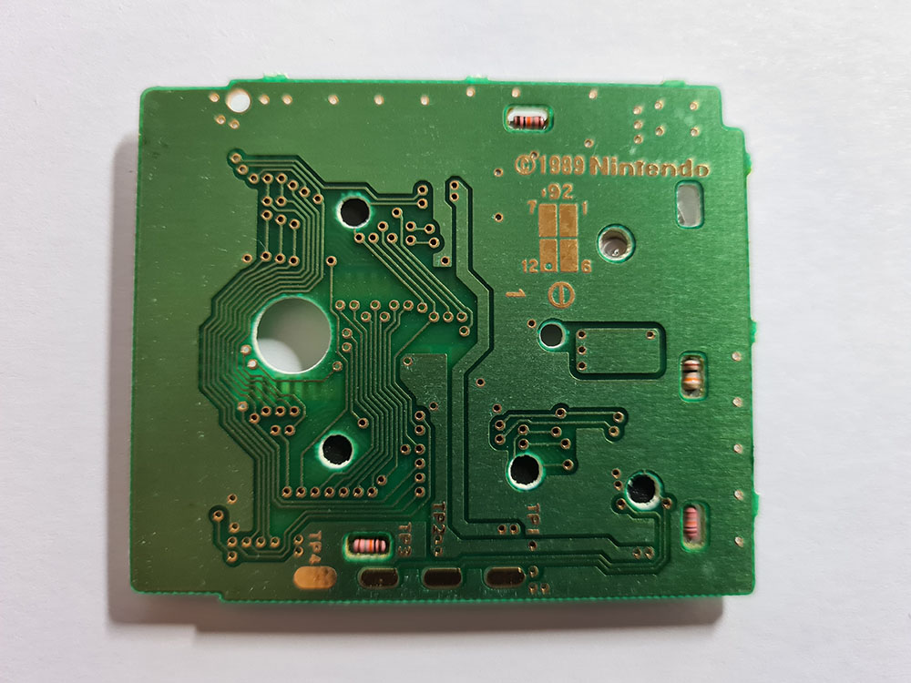 Last Bible (Megami Tensei Gaiden) JPN Back of the PCB