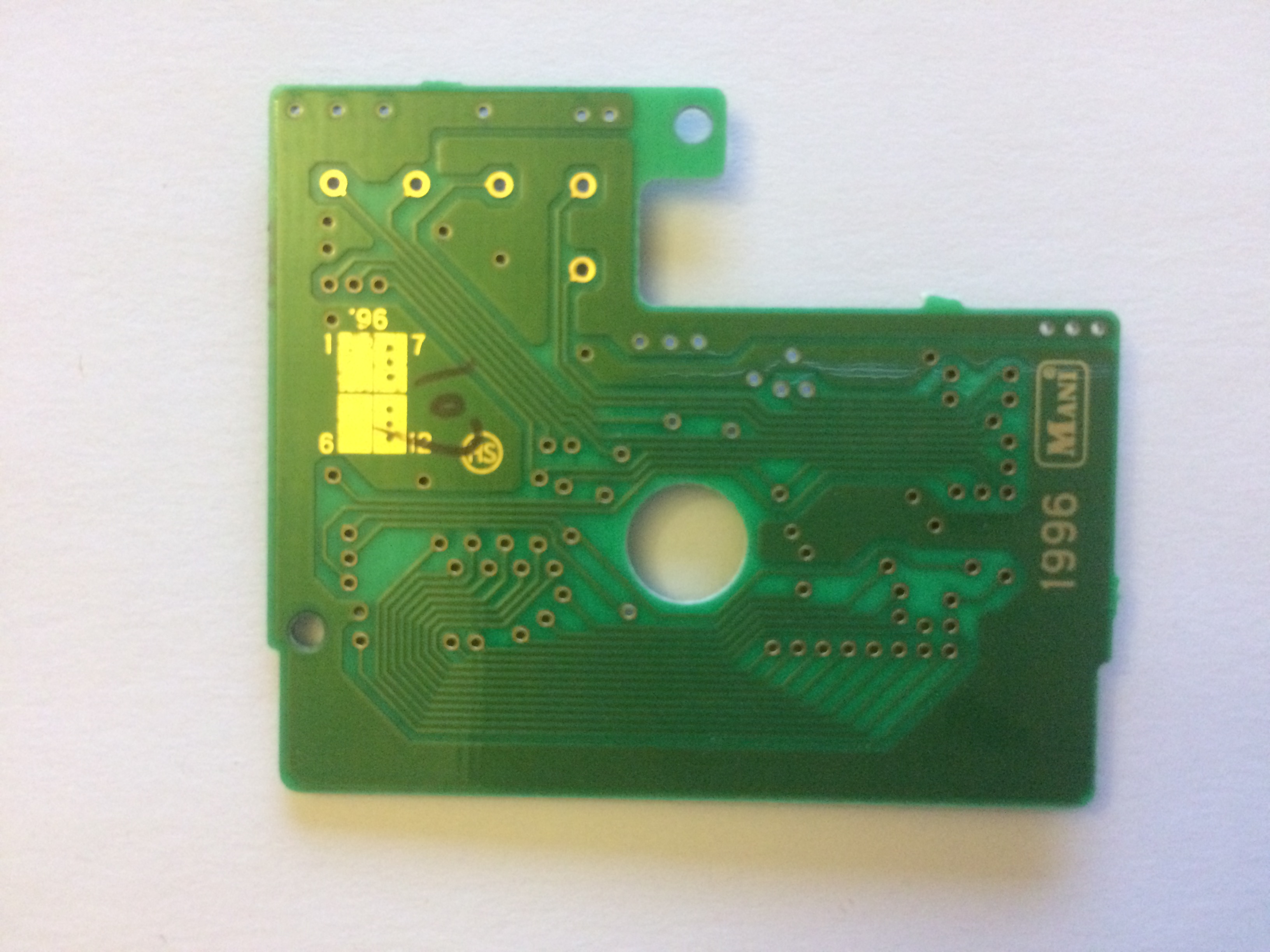 Ganso!! Yancha Maru CHN Back of the PCB