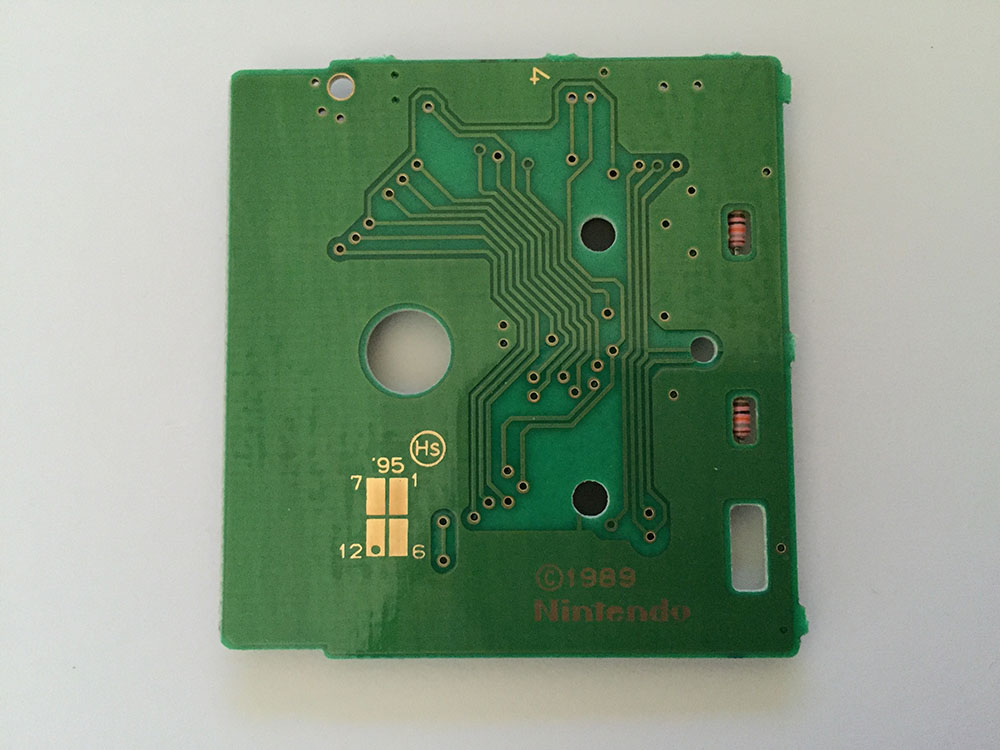 Mickey Mouse V - Zauberstabe - Les batons magiques FRG-1 Back of the PCB