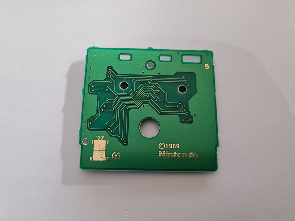 Koko Nyushi Derujun Rekishi Nendai Anki Point 240 JPN Back of the PCB