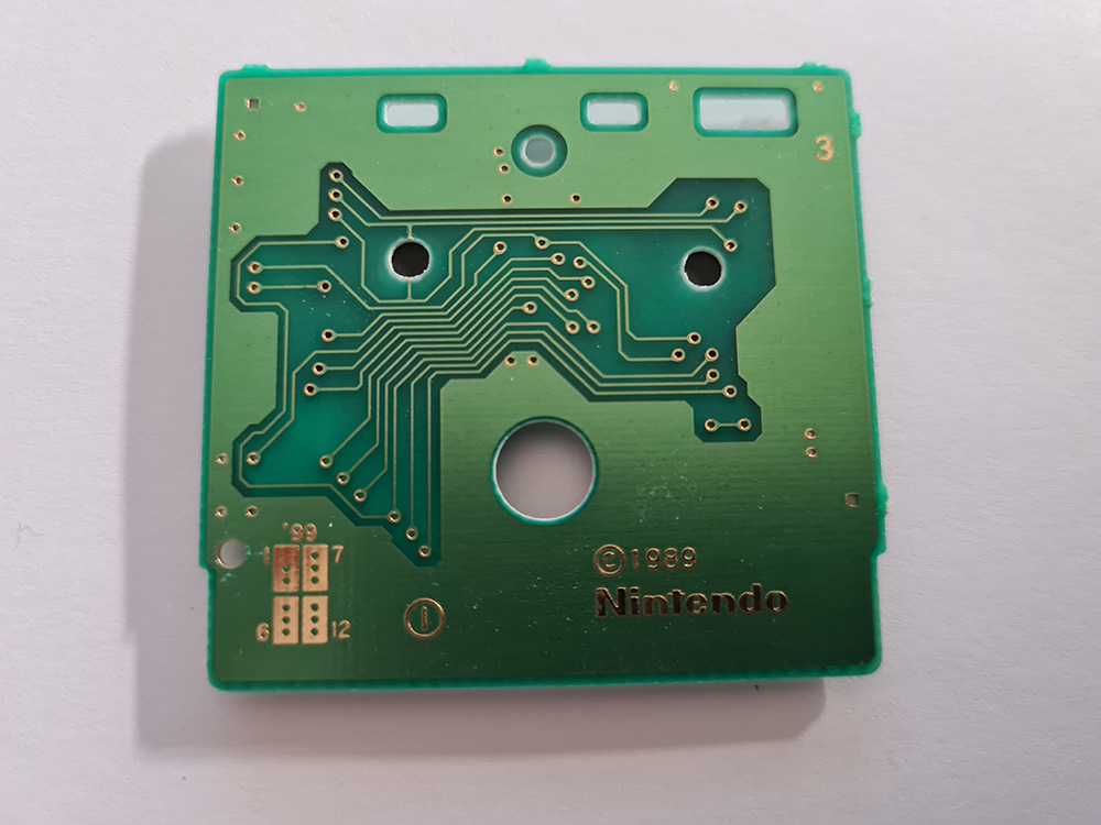 Shikakui Atama o Maruku Suru Sansû Battle Hen JPN Back of the PCB