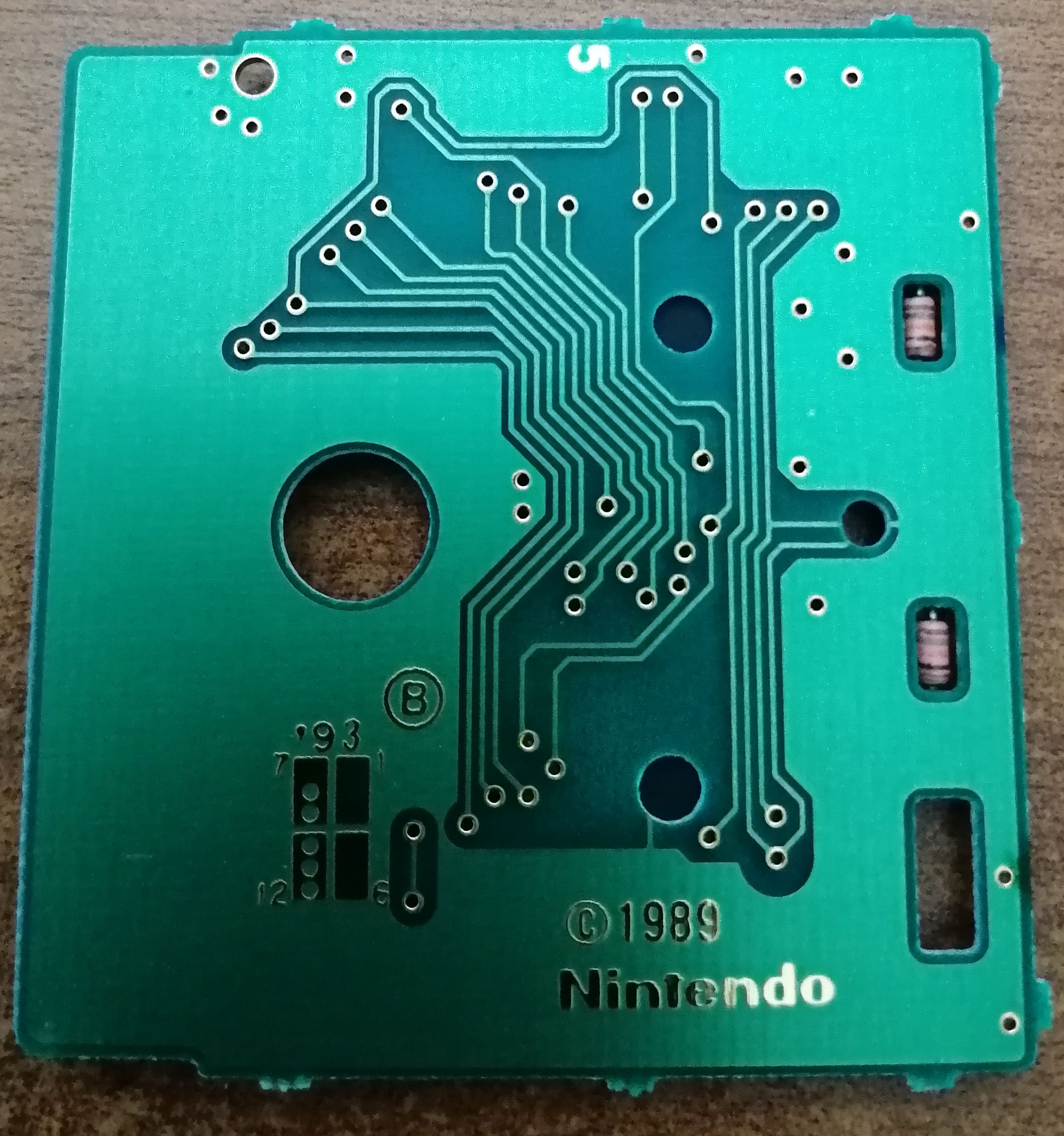 Lemmings UKV Back of the PCB