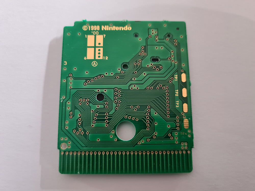 Shikakui Atama o Maruku Suru Zukei no Tatsujin (Special Edition) JPN Back of the PCB
