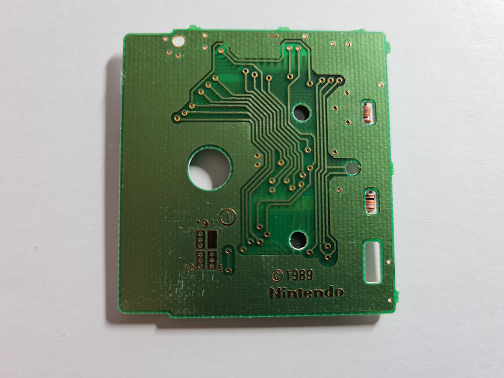 Bomber Boy JPN Back of the PCB