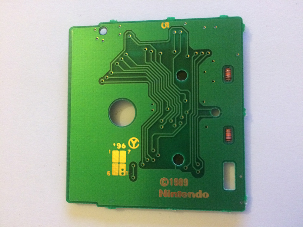 Bubble Bobble Part 2 EUR Back of the PCB