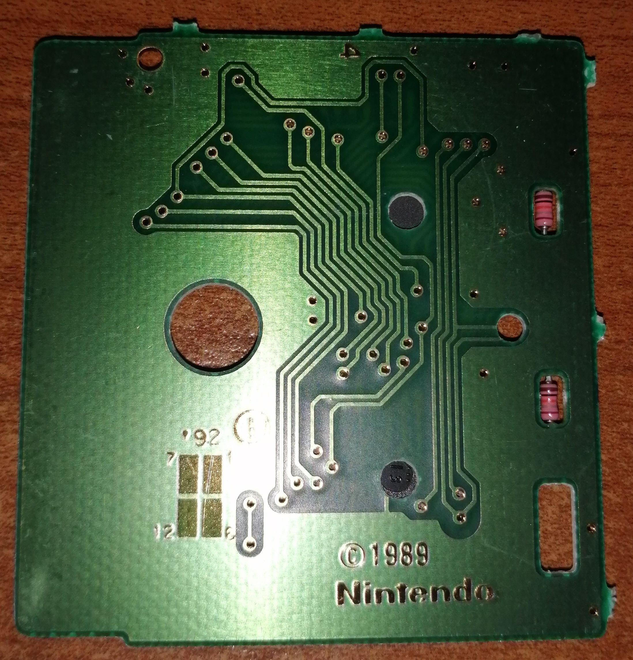 Tom & Jerry UKV Back of the PCB