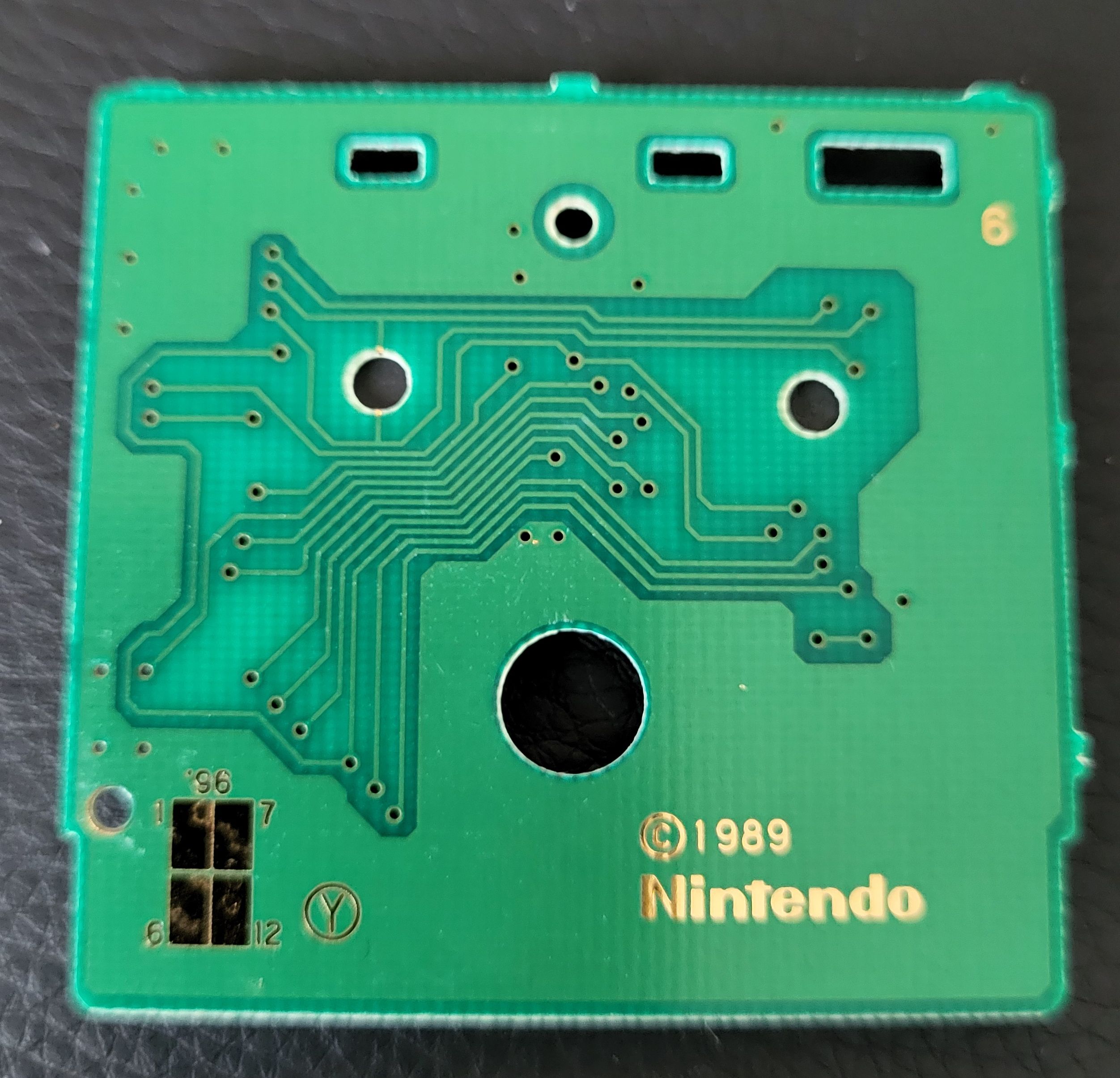 Tetris Blast FRG-1 Back of the PCB