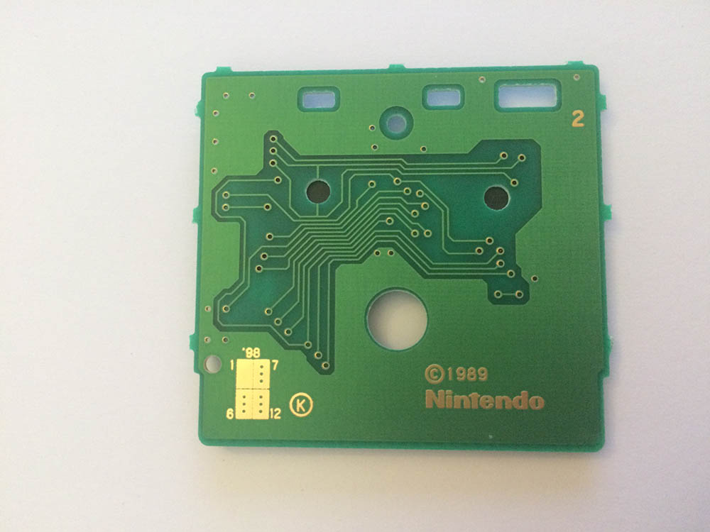 Pac-Man USA-1 Back of the PCB