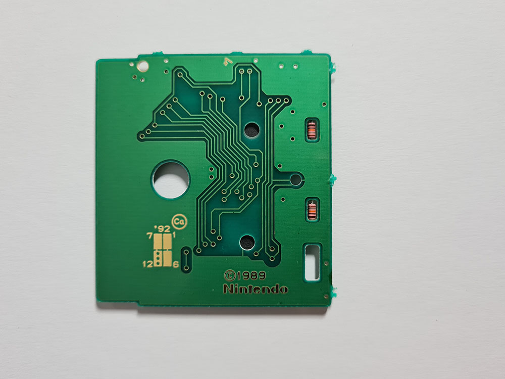 Super Hunchback FRG Back of the PCB