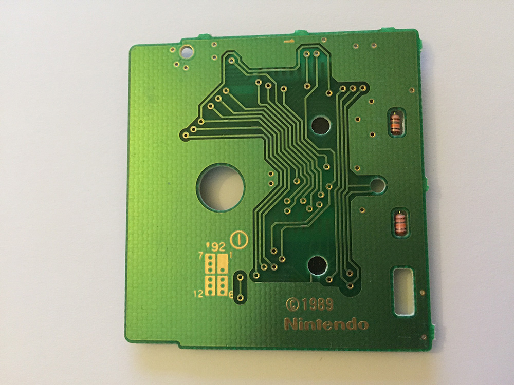 Super Hunchback USA Back of the PCB