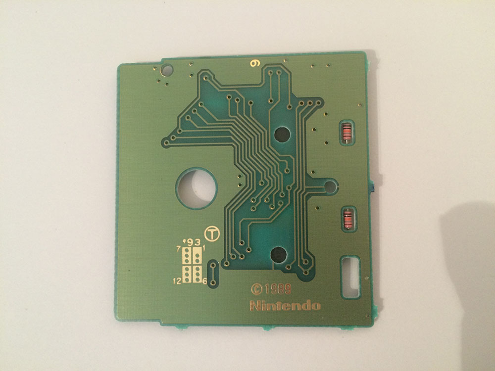 Jetsons Robot Panic (the) SCN Back of the PCB