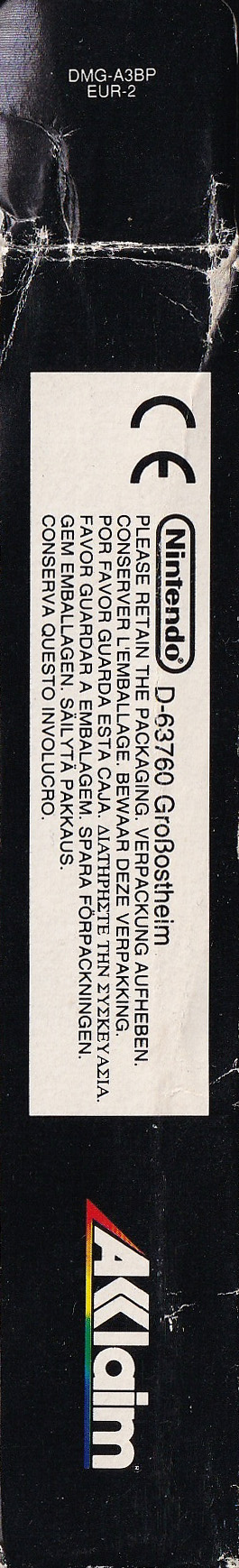 Batman Forever EUR-2 Box left site