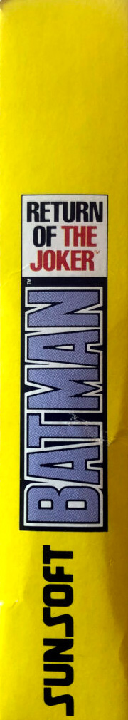 Batman Return of the Joker SCN-1 Box right side