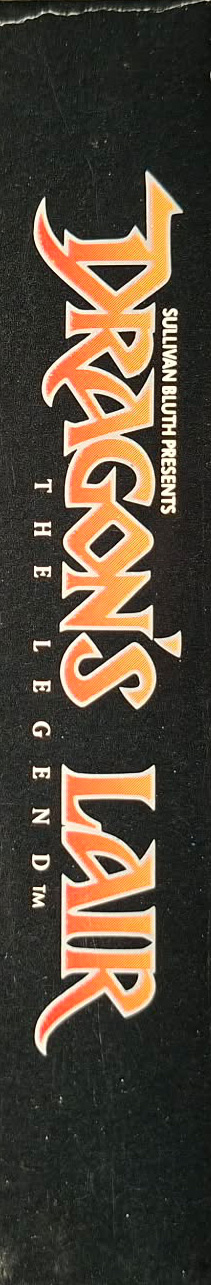Dragon's Lair the Legend (Sullivan Bluth Presents) FAH Box right side