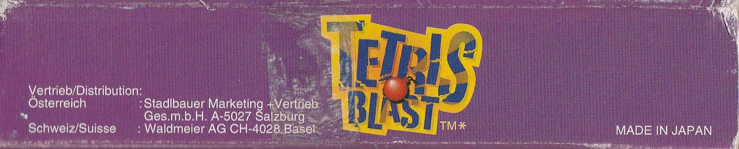 Tetris Blast FRG-1 Box top