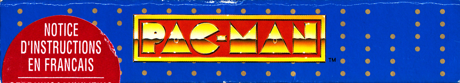 Pac-Man USA-1 Box top