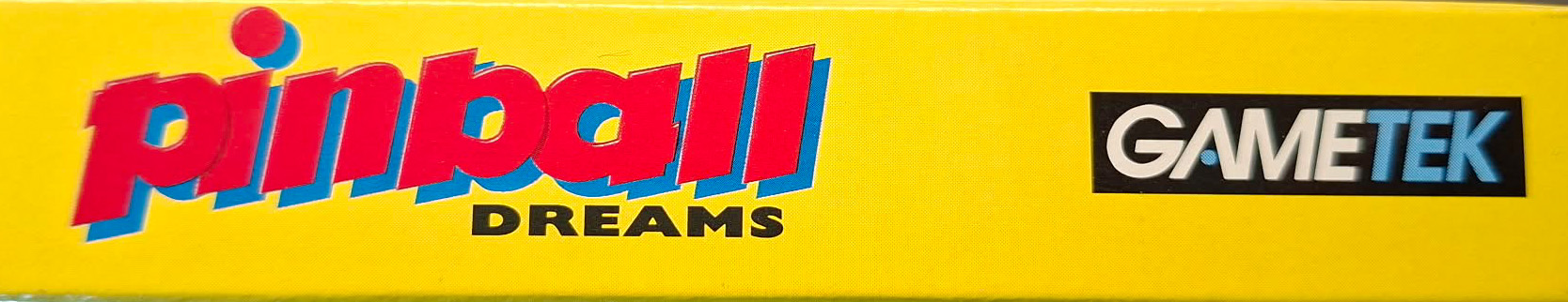 Pinball Dreams FAH Box top