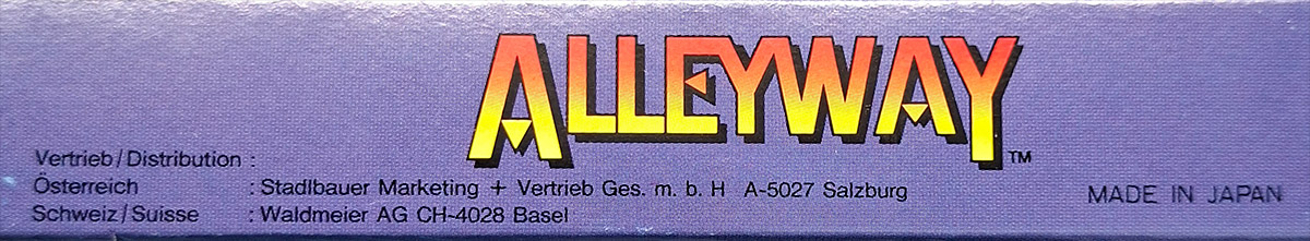 Alleyway FRG-3 Box top