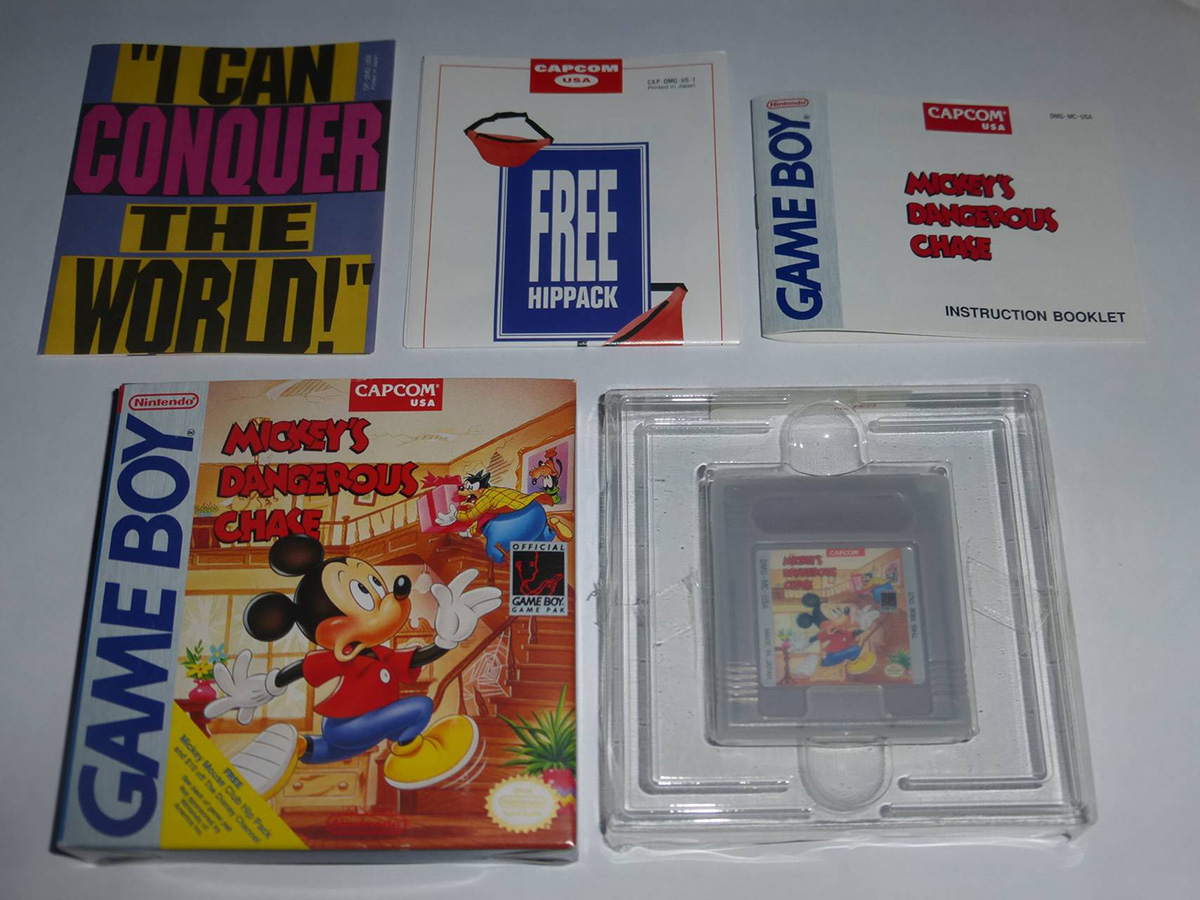 Mickey's Dangerous Chase USA Complete version